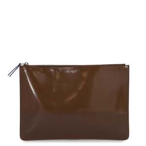 Celine clutch bag, handbag, pouch, patent leather, CELINE